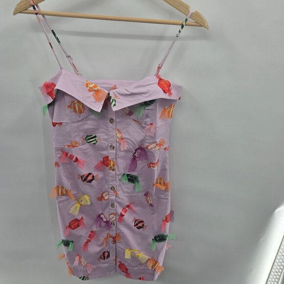Anthropologie Dresses & Skirts - Maeve Anthropologie Pink Candy Mini Dress Size 2